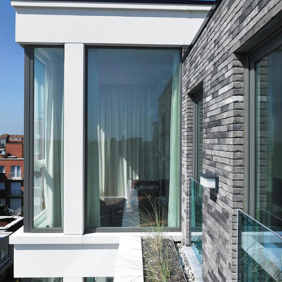 Stijlvolle En Lichtrijke Design Penthouse Met Prachtig Uitzicht Te Wenduine Apartamento De Haan Exterior foto