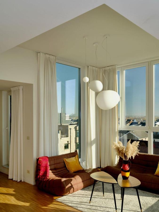 Stijlvolle En Lichtrijke Design Penthouse Met Prachtig Uitzicht Te Wenduine Apartamento De Haan Exterior foto