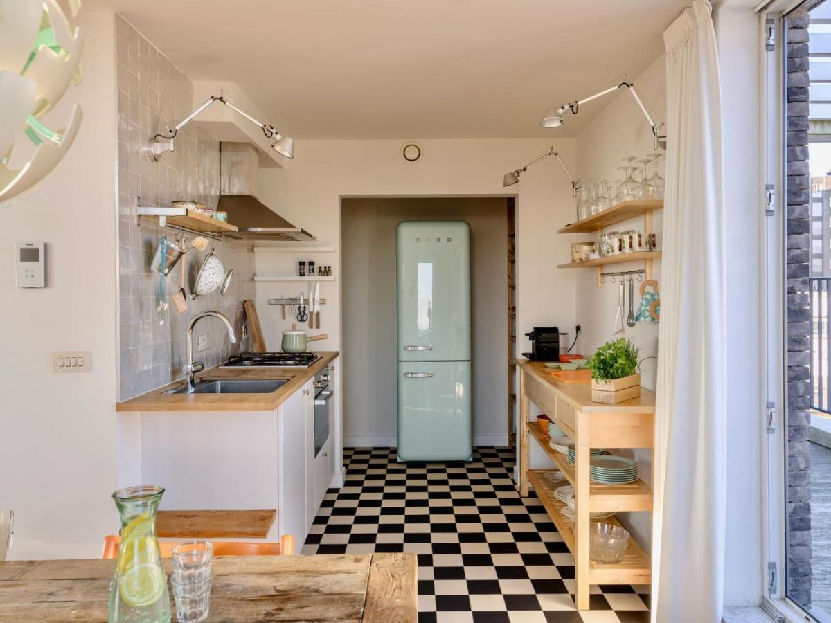 Stijlvolle En Lichtrijke Design Penthouse Met Prachtig Uitzicht Te Wenduine Apartamento De Haan Exterior foto