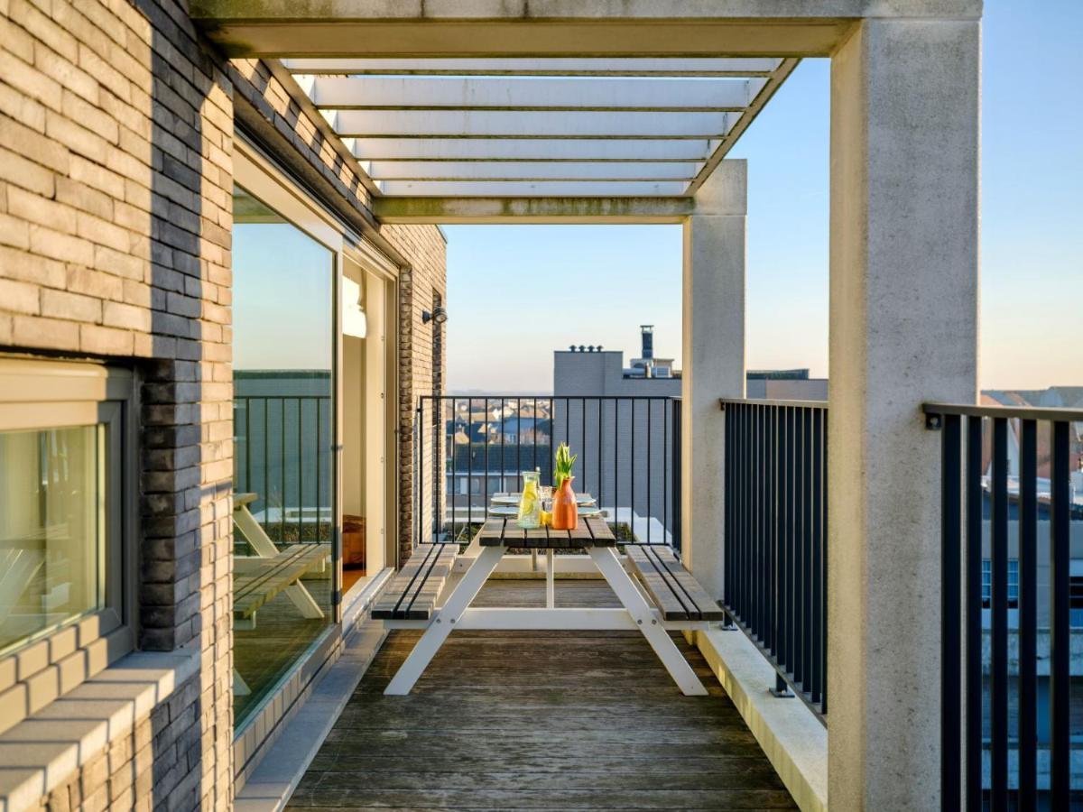 Stijlvolle En Lichtrijke Design Penthouse Met Prachtig Uitzicht Te Wenduine Apartamento De Haan Exterior foto
