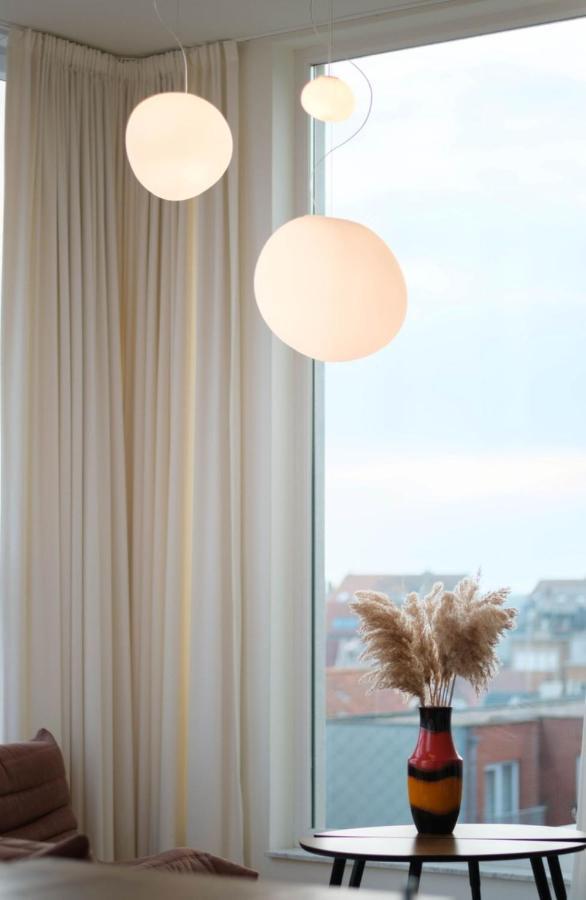 Stijlvolle En Lichtrijke Design Penthouse Met Prachtig Uitzicht Te Wenduine Apartamento De Haan Exterior foto