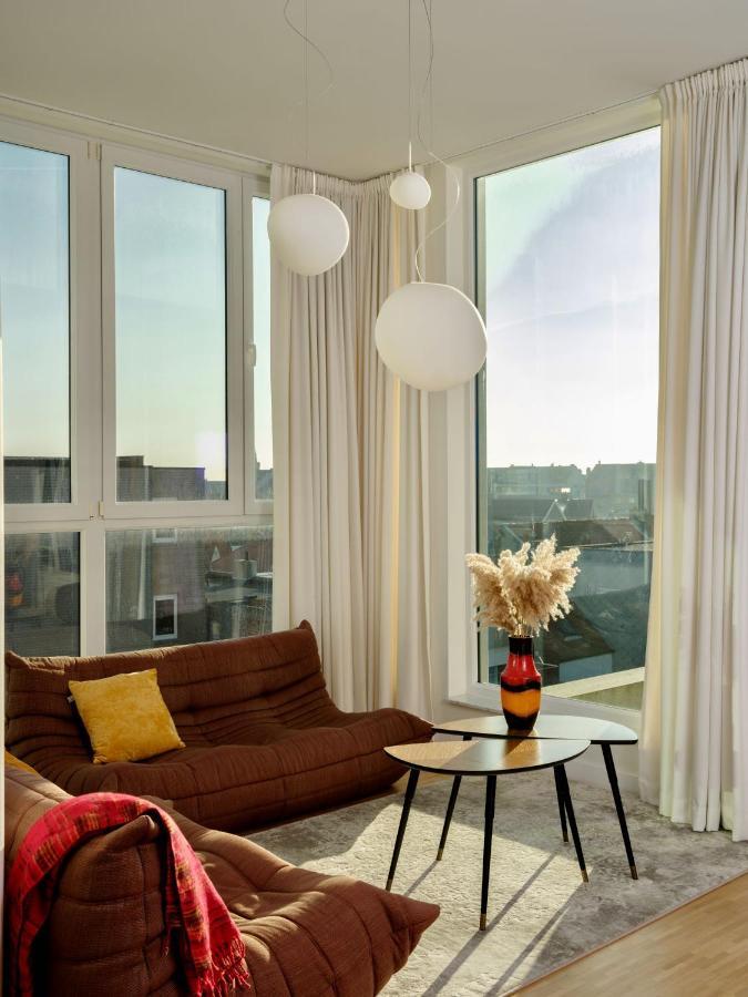 Stijlvolle En Lichtrijke Design Penthouse Met Prachtig Uitzicht Te Wenduine Apartamento De Haan Exterior foto