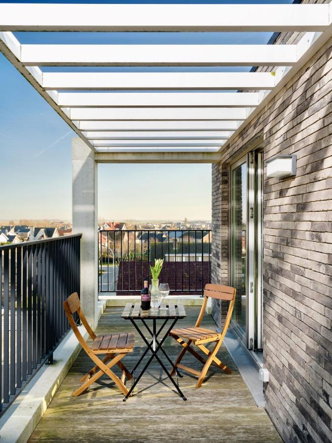 Stijlvolle En Lichtrijke Design Penthouse Met Prachtig Uitzicht Te Wenduine Apartamento De Haan Exterior foto